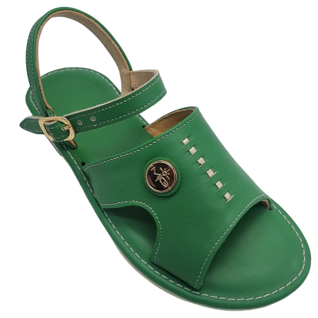 Ena Vamp Wide Open Toe Sandals – Leather Luxury
