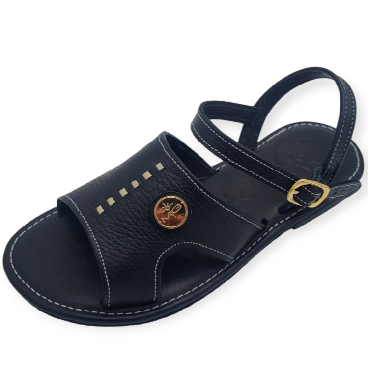 Ena Vamp Wide Open Toe Sandals – Leather Luxury