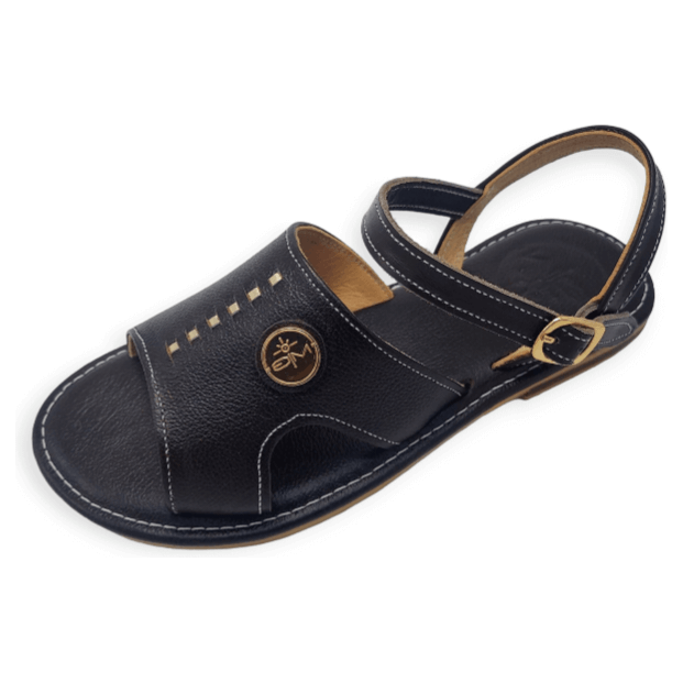 Ena Vamp Wide Open Toe Sandals – Leather Luxury