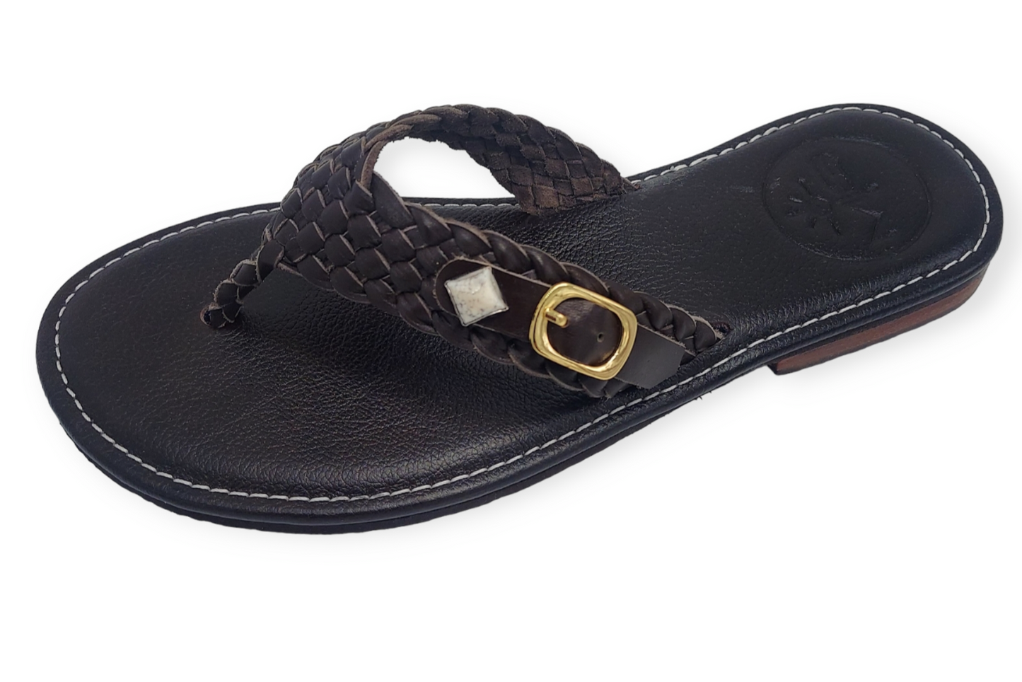 Ena Vamp Wide Open Toe Sandals – Leather Luxury
