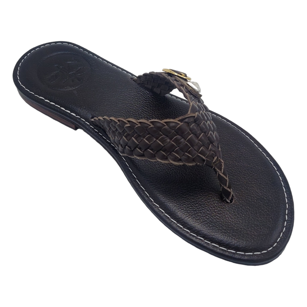 Ena Vamp Wide Open Toe Sandals – Leather Luxury